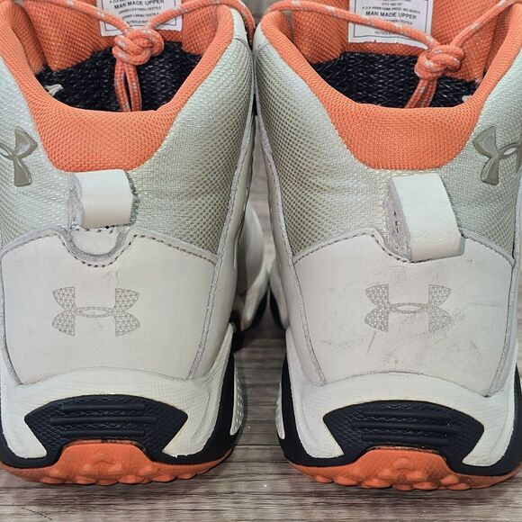 Under Armour Tabor Ridge Gore Tex Women's Size 6.5 Beige Leather Hiking Boots - Picture 8 of 14